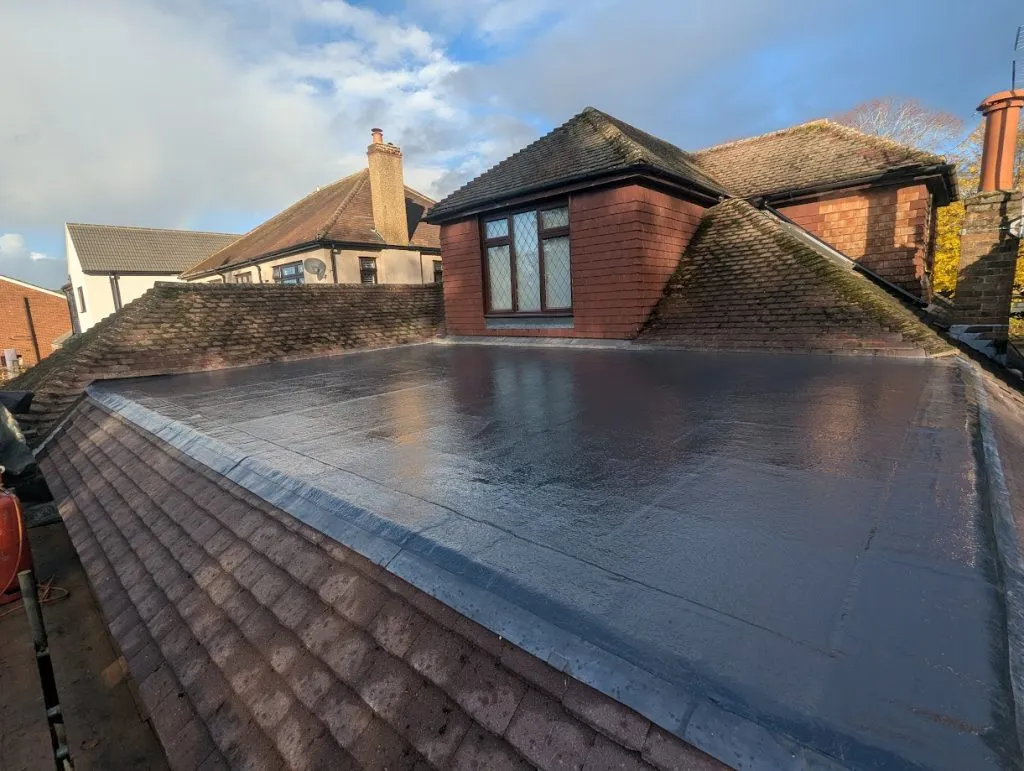 GRP flat roof by Smartseal Flat Roofing, Epsom