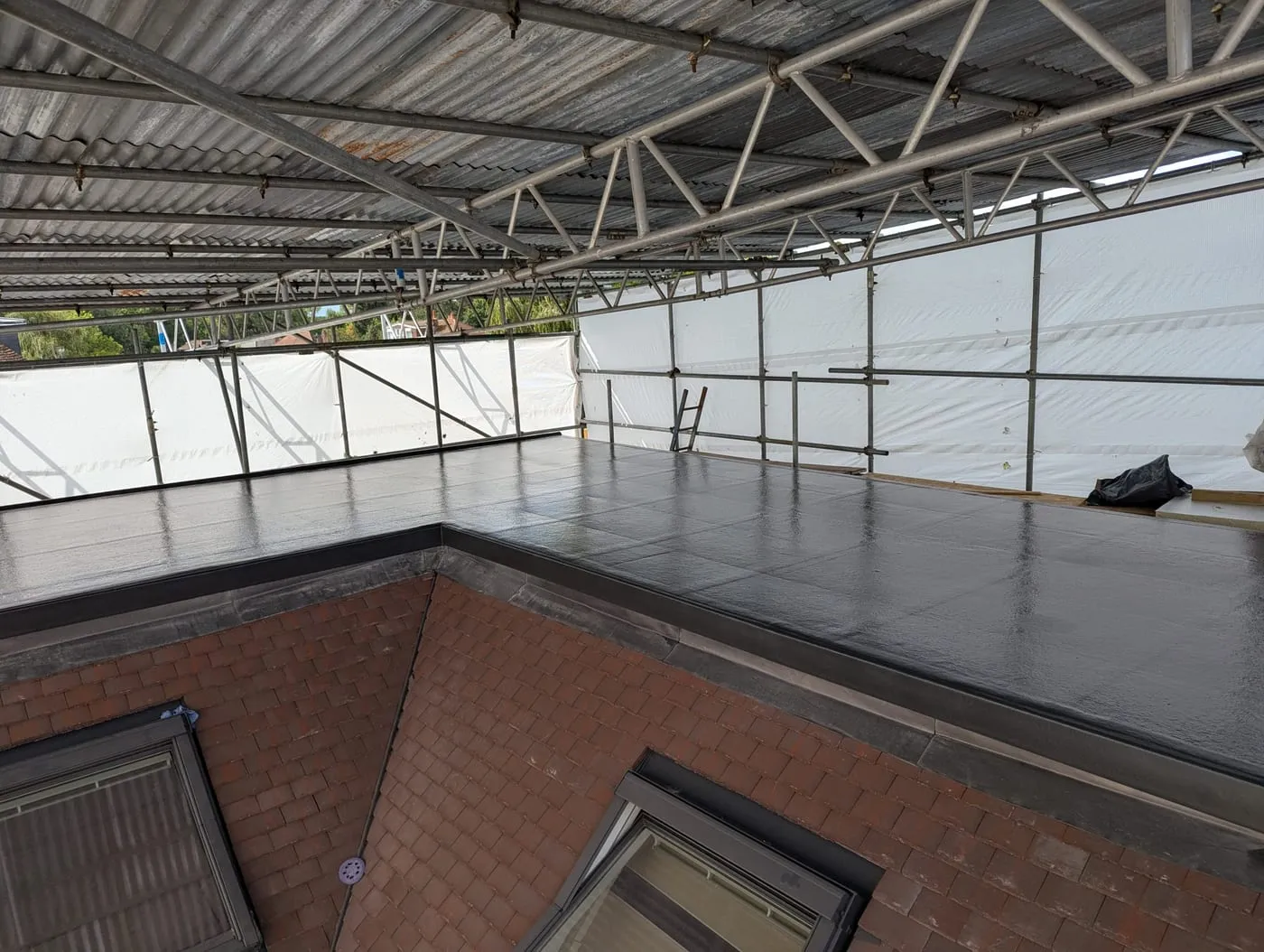 GRP flat roof by Smartseal Flat Roofing, Epsom