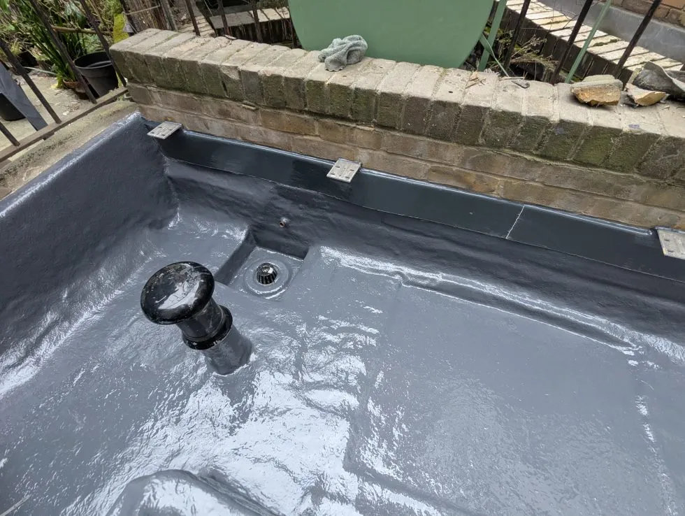 GRP roof overlay by Smartseal Flat Roofing, Shoreditch