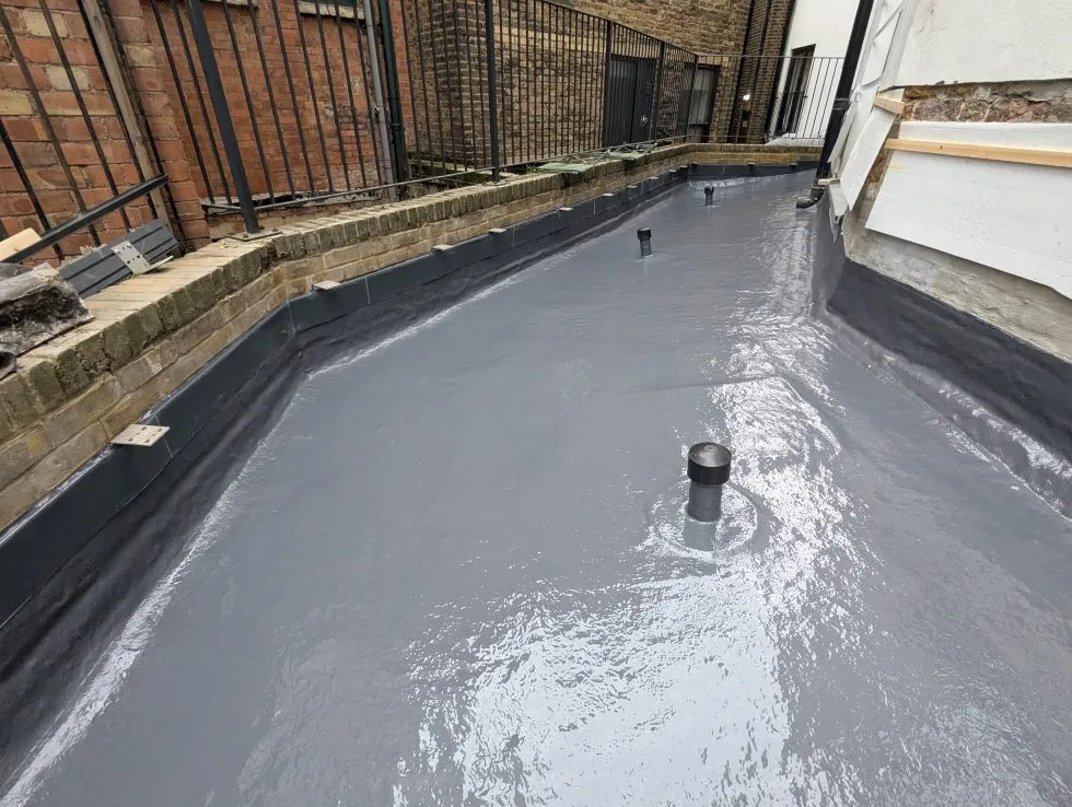 GRP roof overlay by Smartseal Flat Roofing, Shoreditch