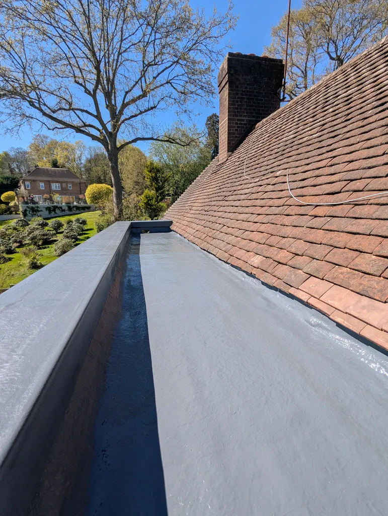 GRP roof overlay by Smartseal Flat Roofing, Oxted