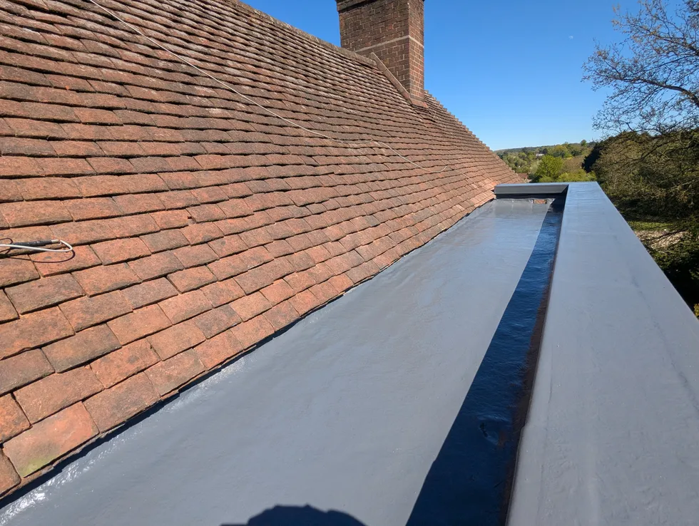 GRP roof overlay by Smartseal Flat Roofing, Oxted