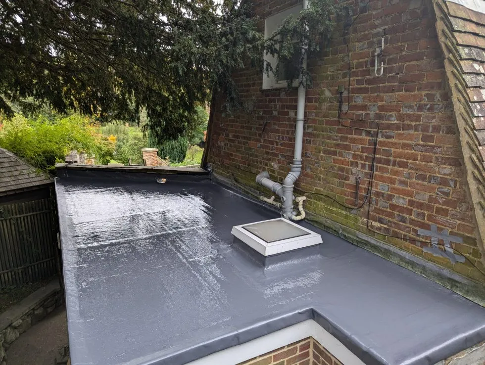 GRP roof overlay by Smartseal Flat Roofing, Oxted