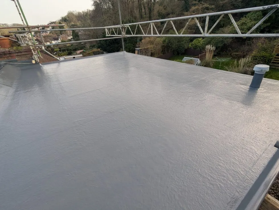 GRP roof overlay by Smartseal Flat Roofing, South East