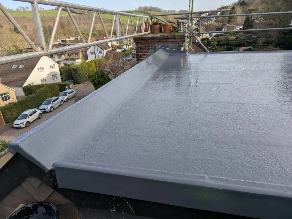 GRP roof overlay by Smartseal Flat Roofing, South East