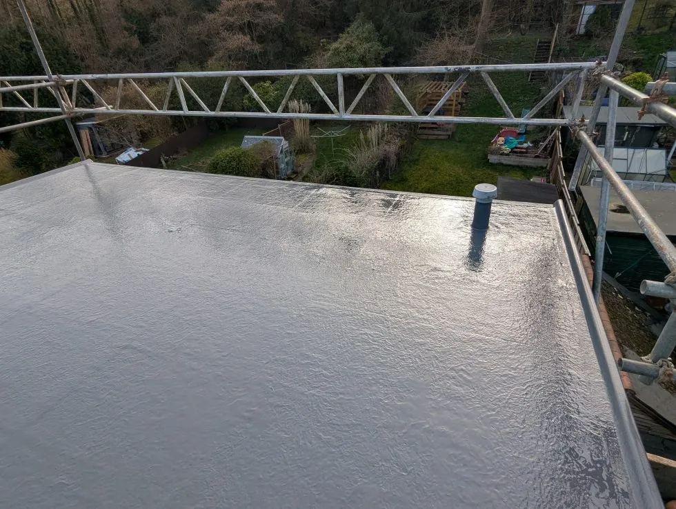 GRP roof overlay by Smartseal Flat Roofing, South East