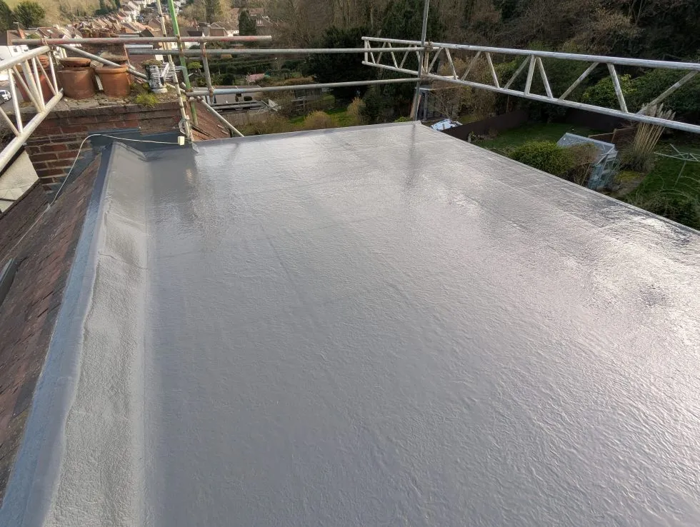 GRP roof overlay by Smartseal Flat Roofing, South East