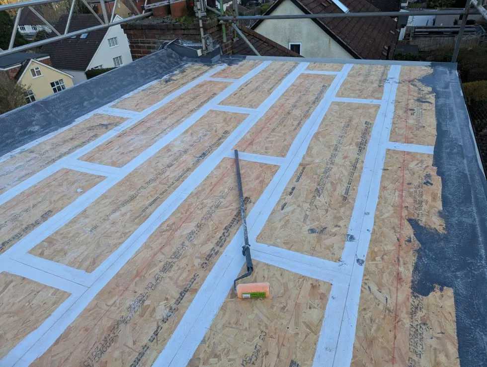 GRP roof overlay by Smartseal Flat Roofing, South East