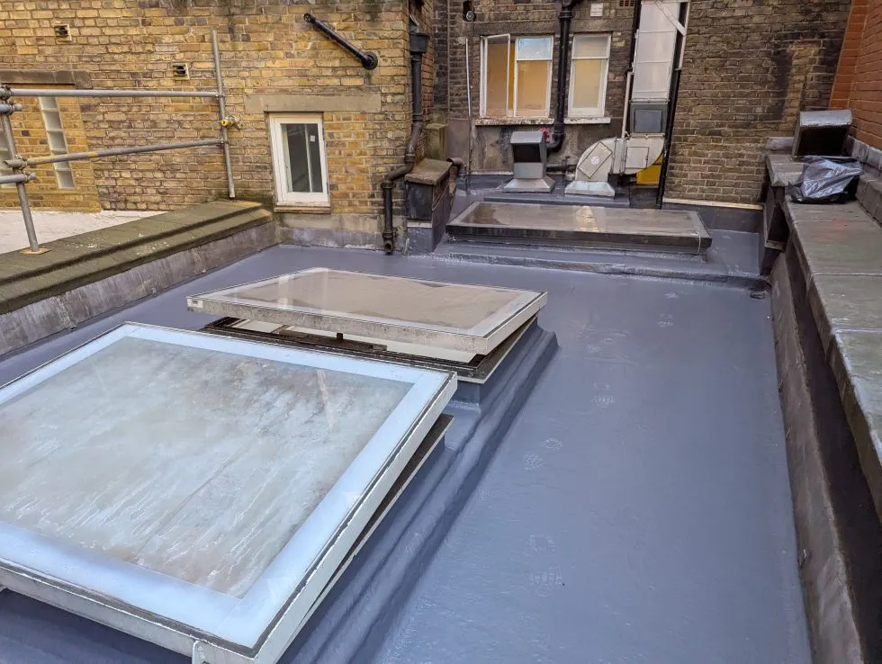 Commercial GRP roof by Smartseal Flat Roofing, Strand