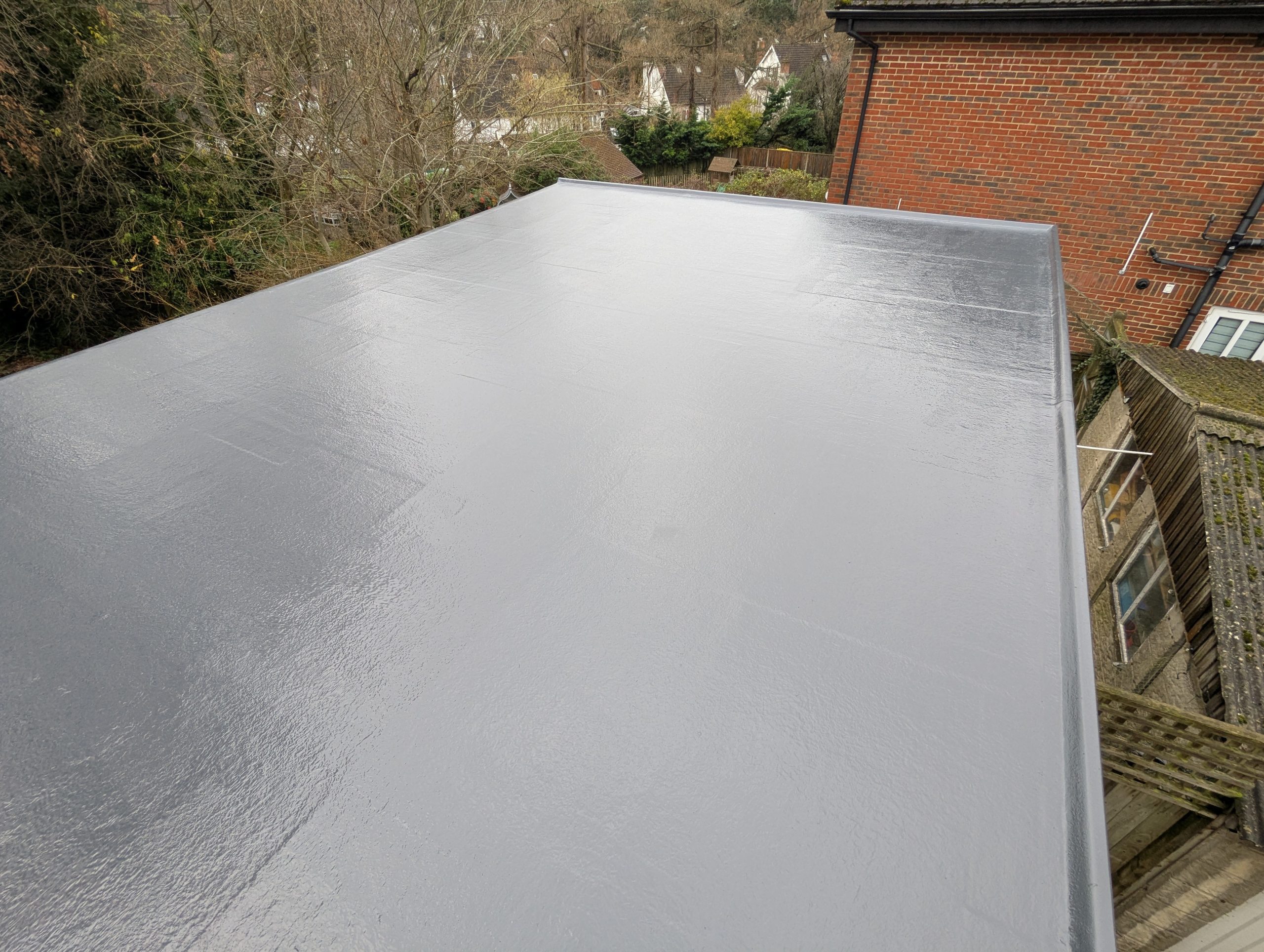 New GRP Fibreglass Roof 